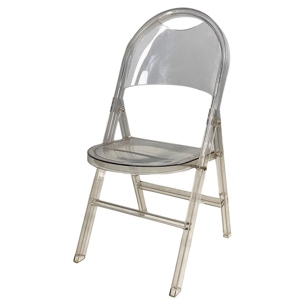 Modern Folding chair Tric Achille & Pier Giacomo Castiglioni Bonacina Italy 2000 For Sale