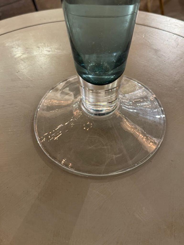 XXIe siècle et contemporain Vase moderne en verre de Murano Greene & Greene Greene en vente