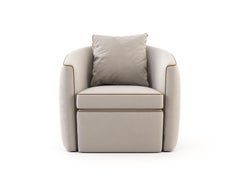 Moderner Fortune-Sessel aus Wildleder und Samt, handgefertigt von Stylish Club