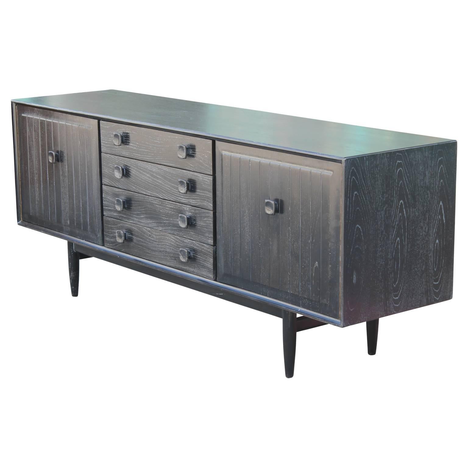 element four drawer credenza