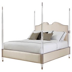 Modern Four Post King Bed