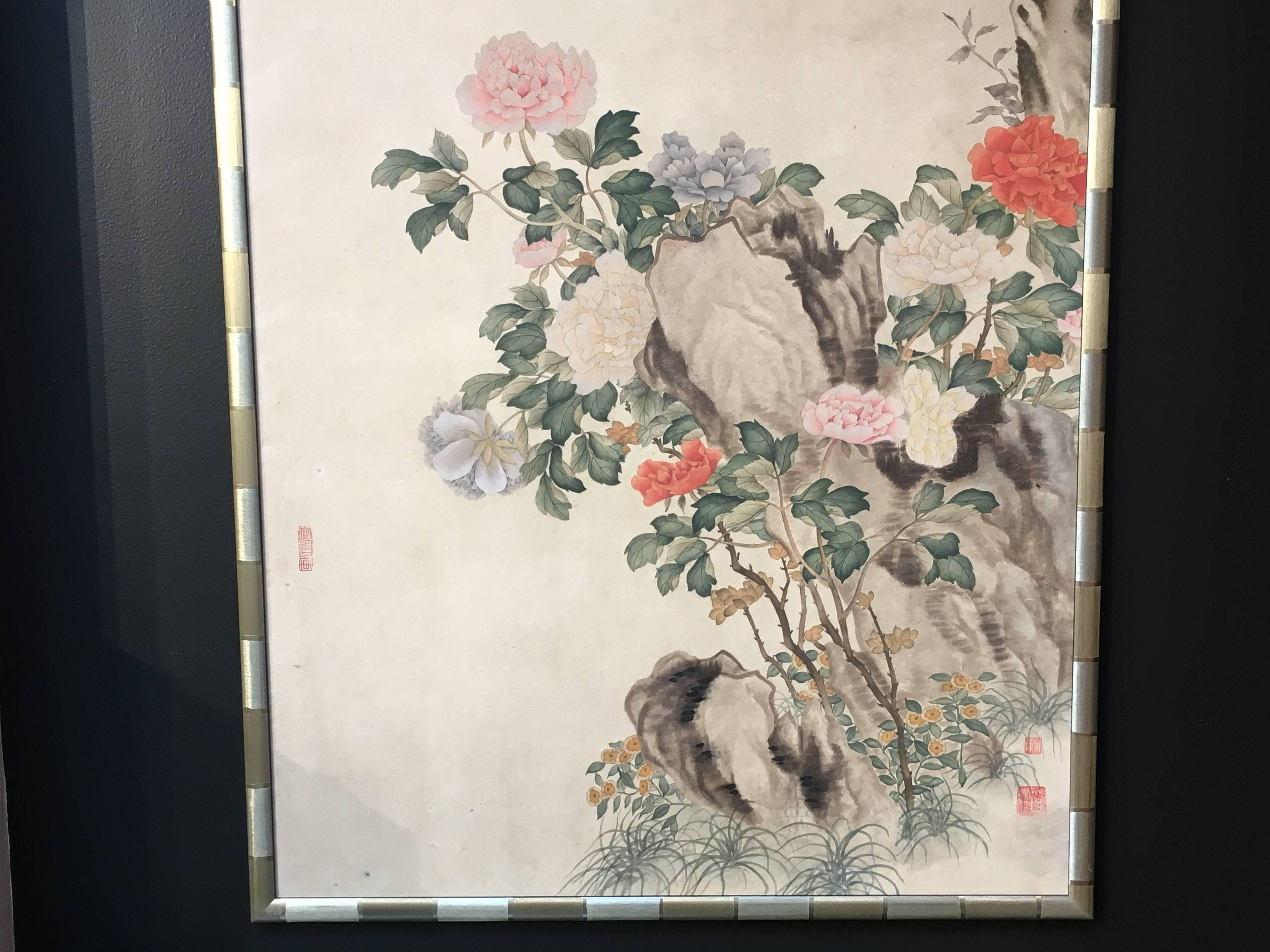 modern chinoiserie wallpaper