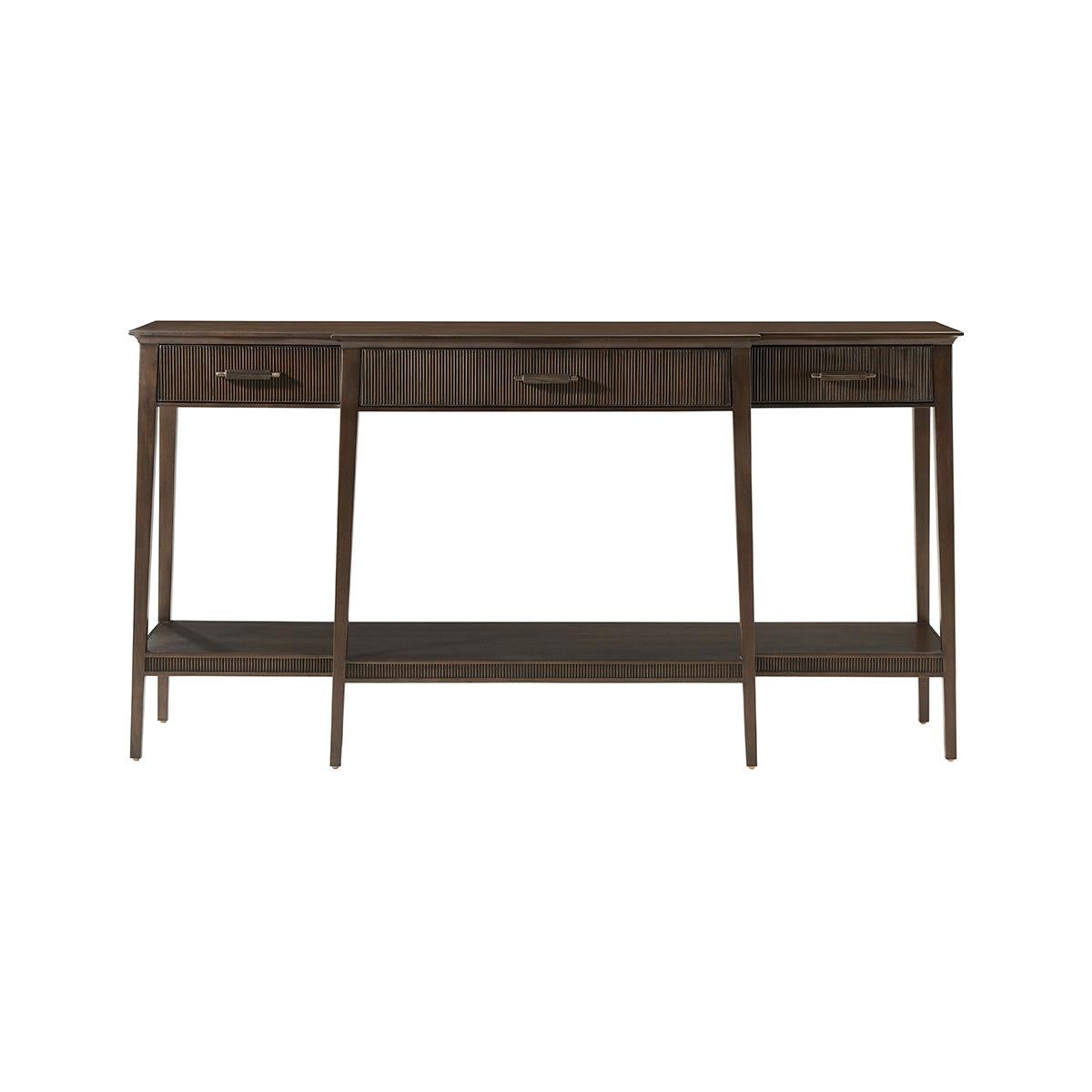 modern french console table