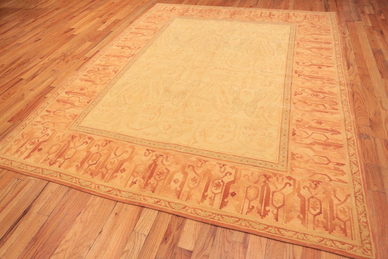 Modern French Design Chinese Savonnerie Rug In Excellent Condition In New York, NY