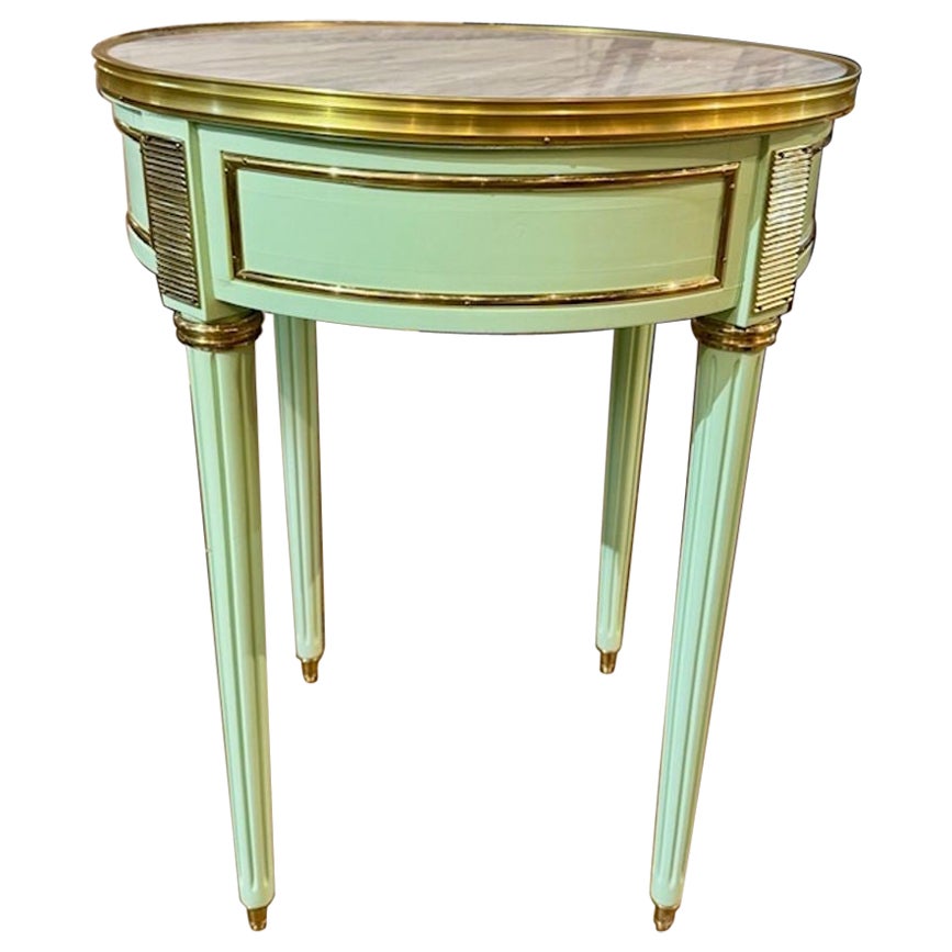 Mesa auxiliar francesa moderna estilo Luis XVI Jansen en venta