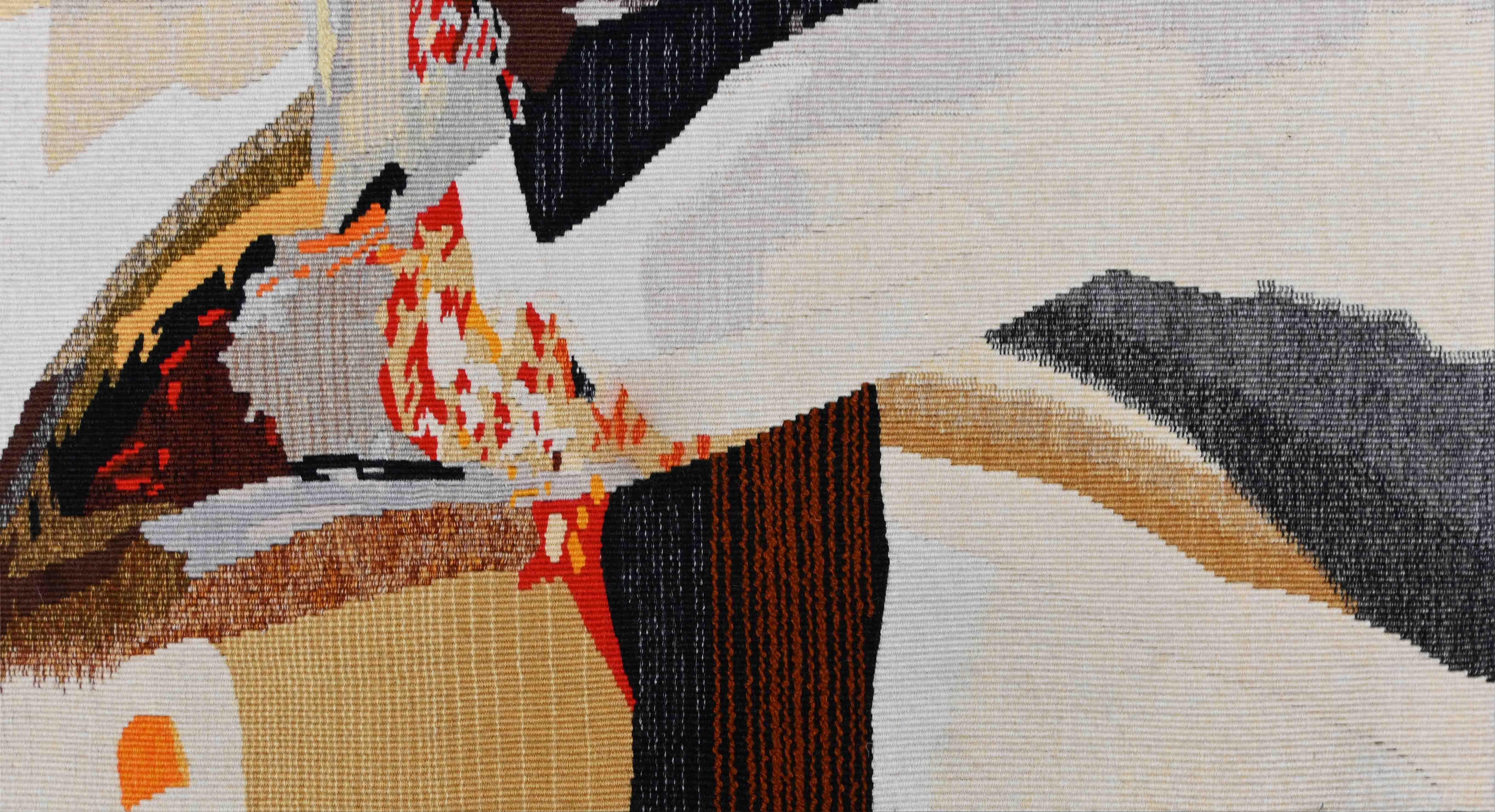 French Hand made Modern French Tapestry AUBUSSON, Atelier Felletin - Signed COURAUD Edition 1/4 - No. 1454

Located a stone's throw from the Eiffel Tower in Paris, we are a French family business
specializing in the purchase, sale, expertise,