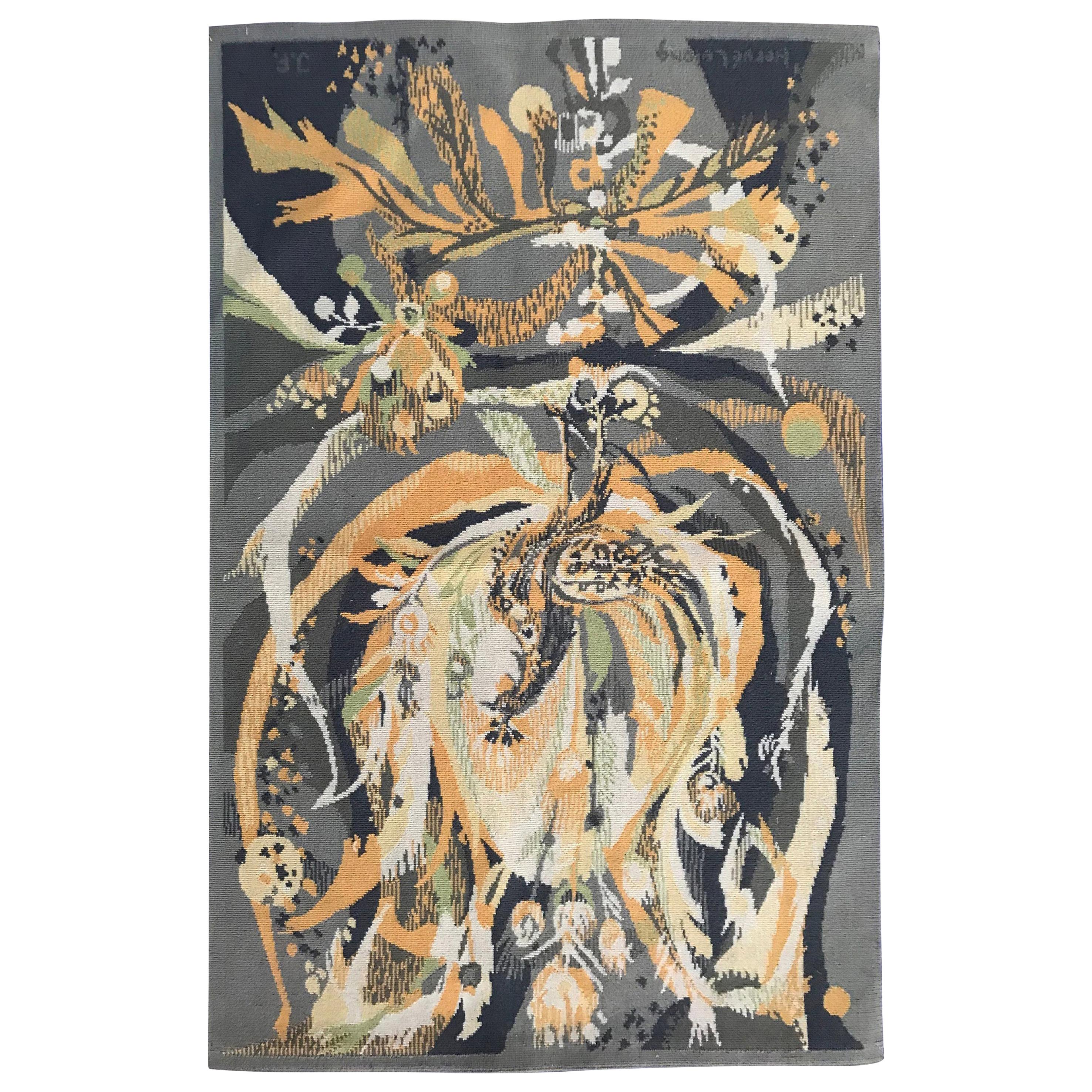 Modern French Tapestry Attribute to Hervé Lelong