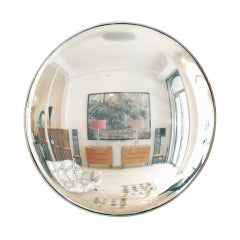 Modern French Wall-Mounted Convex Mirror