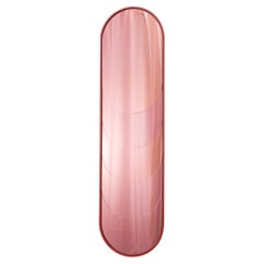 Moderner Ganzkörperspiegel "Baggage Claim-I" in Rosa von Müge Kahraman