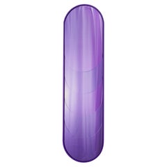 Moderner Ganzkörperspiegel "Baggage Claim-I" in Violett von Müge Kahraman