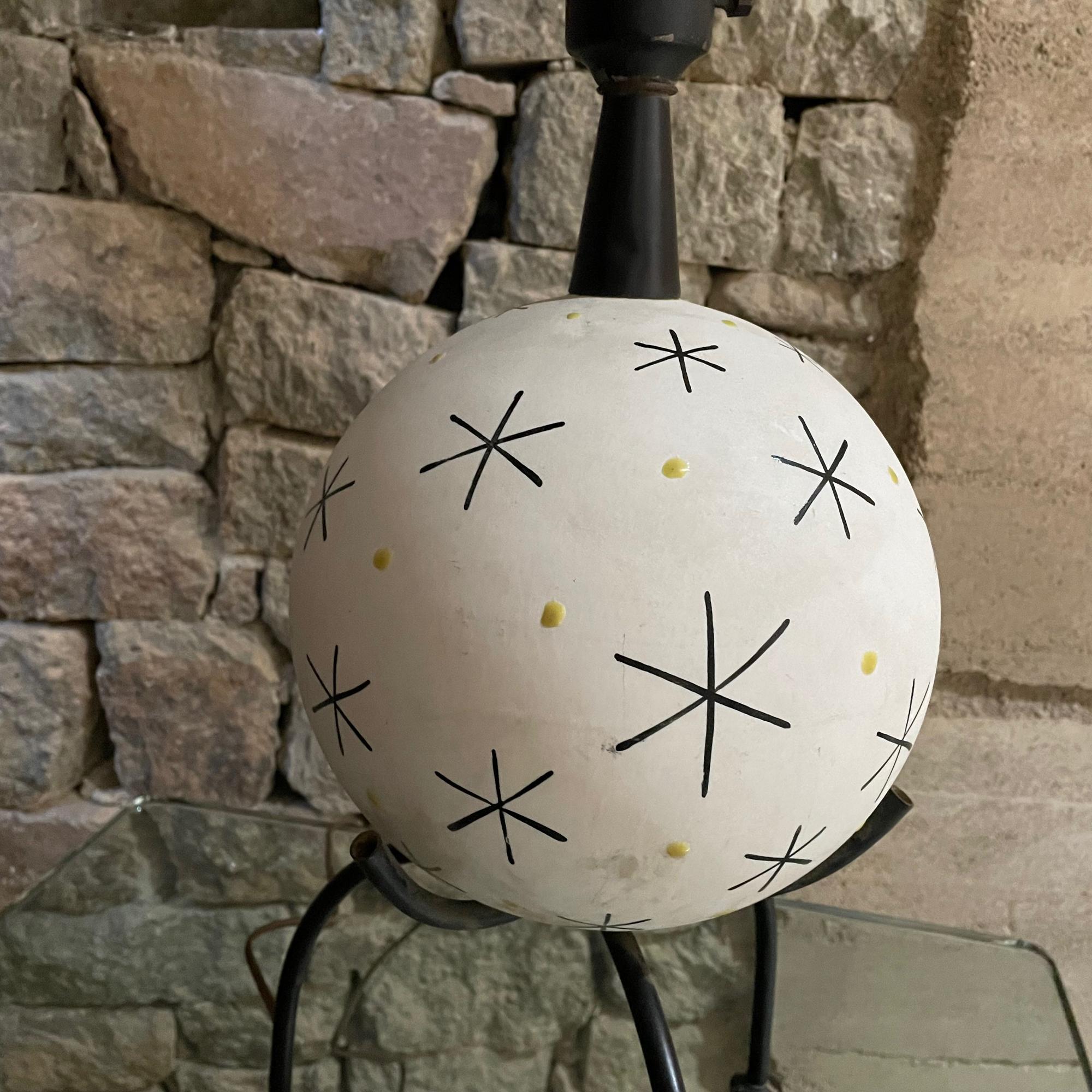 vintage atomic lamp