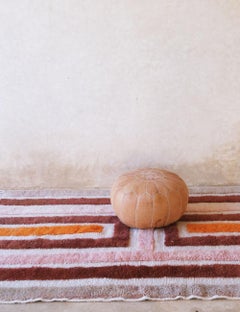 Modern Funky Moroccan Beni M'Rirt Rug with Engraved Design