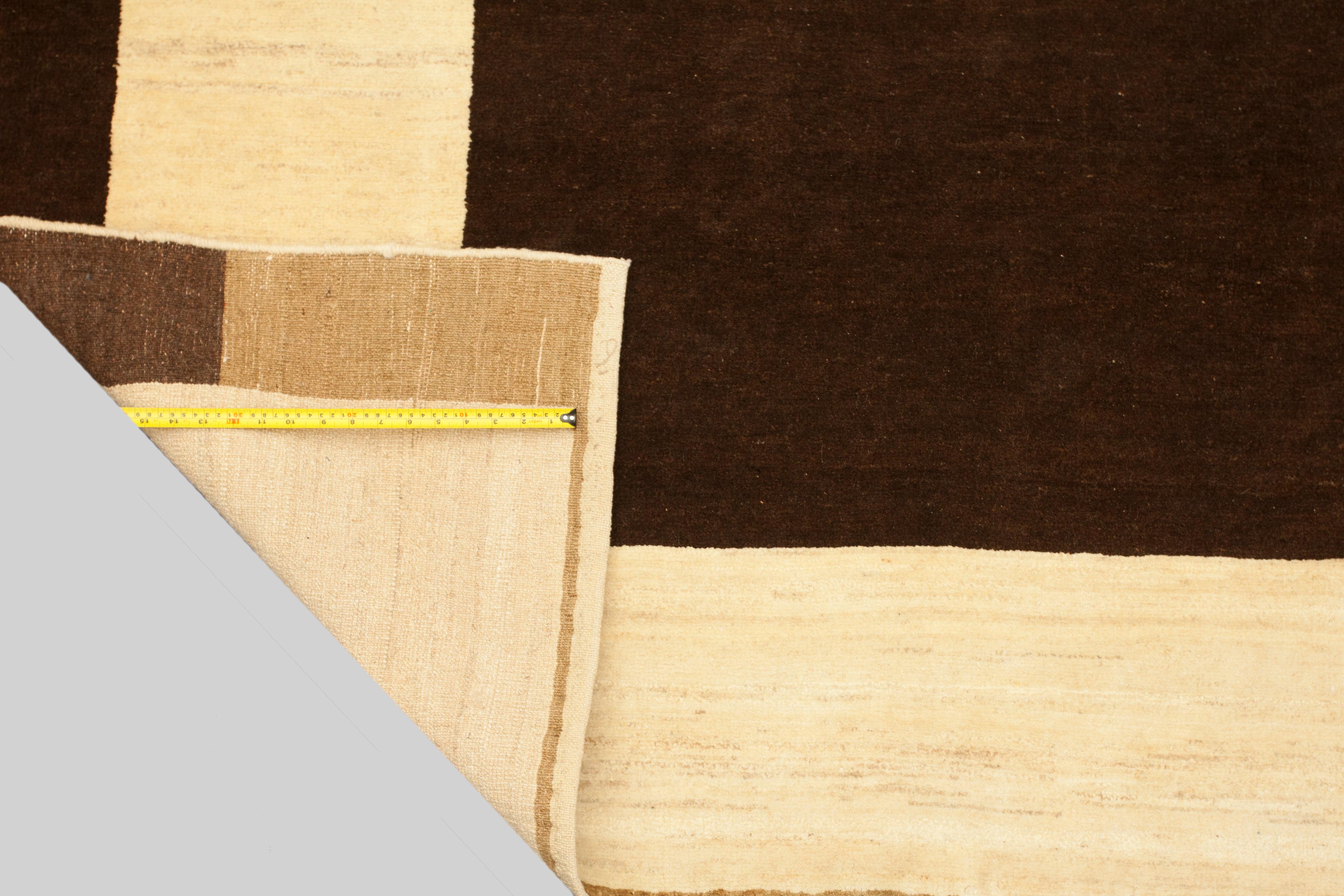 Moderner Gabbeh-Teppich 285x264cm (Persisch) im Angebot