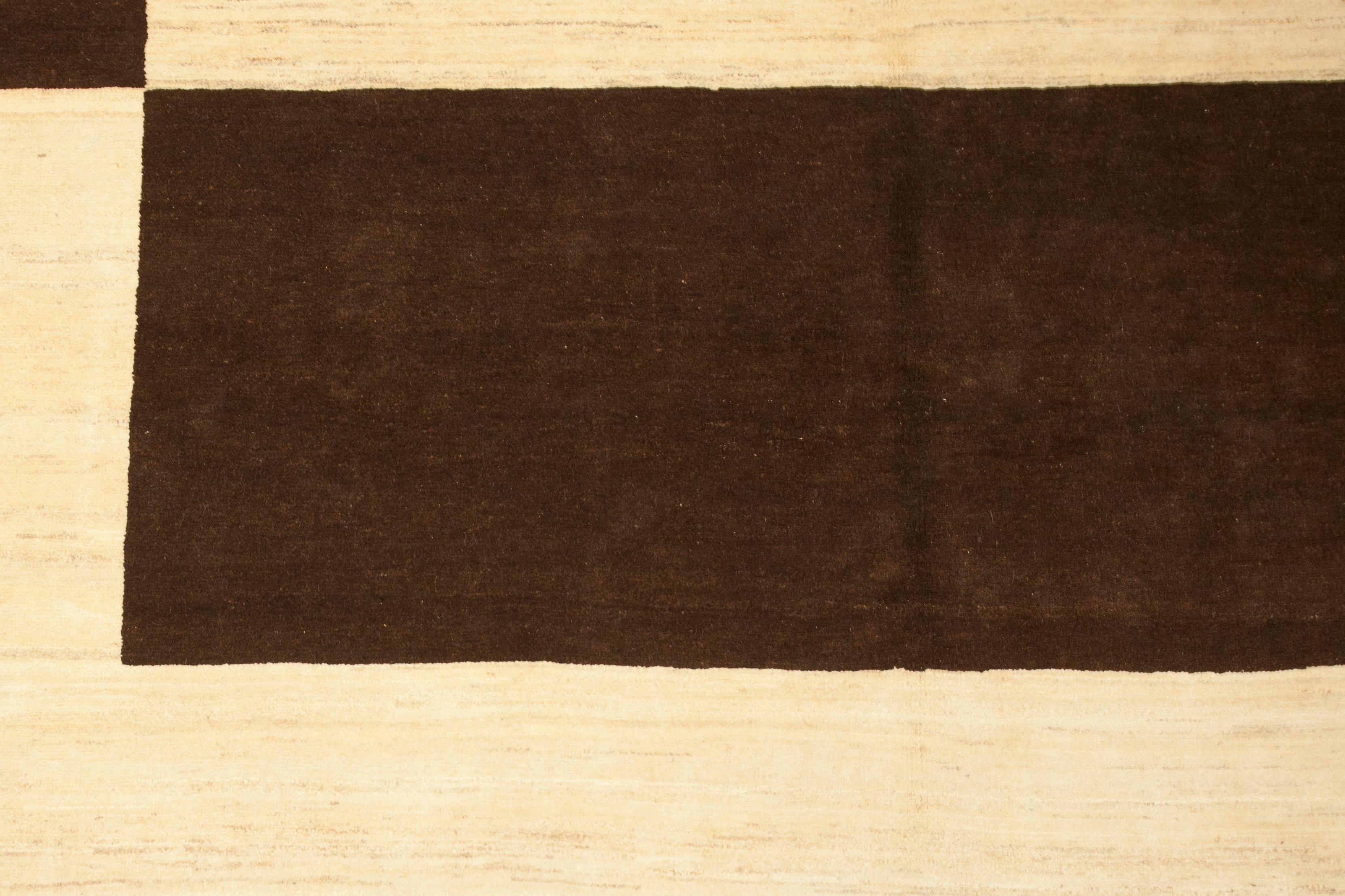 Moderner Gabbeh-Teppich 285x264cm (Gewebt) im Angebot