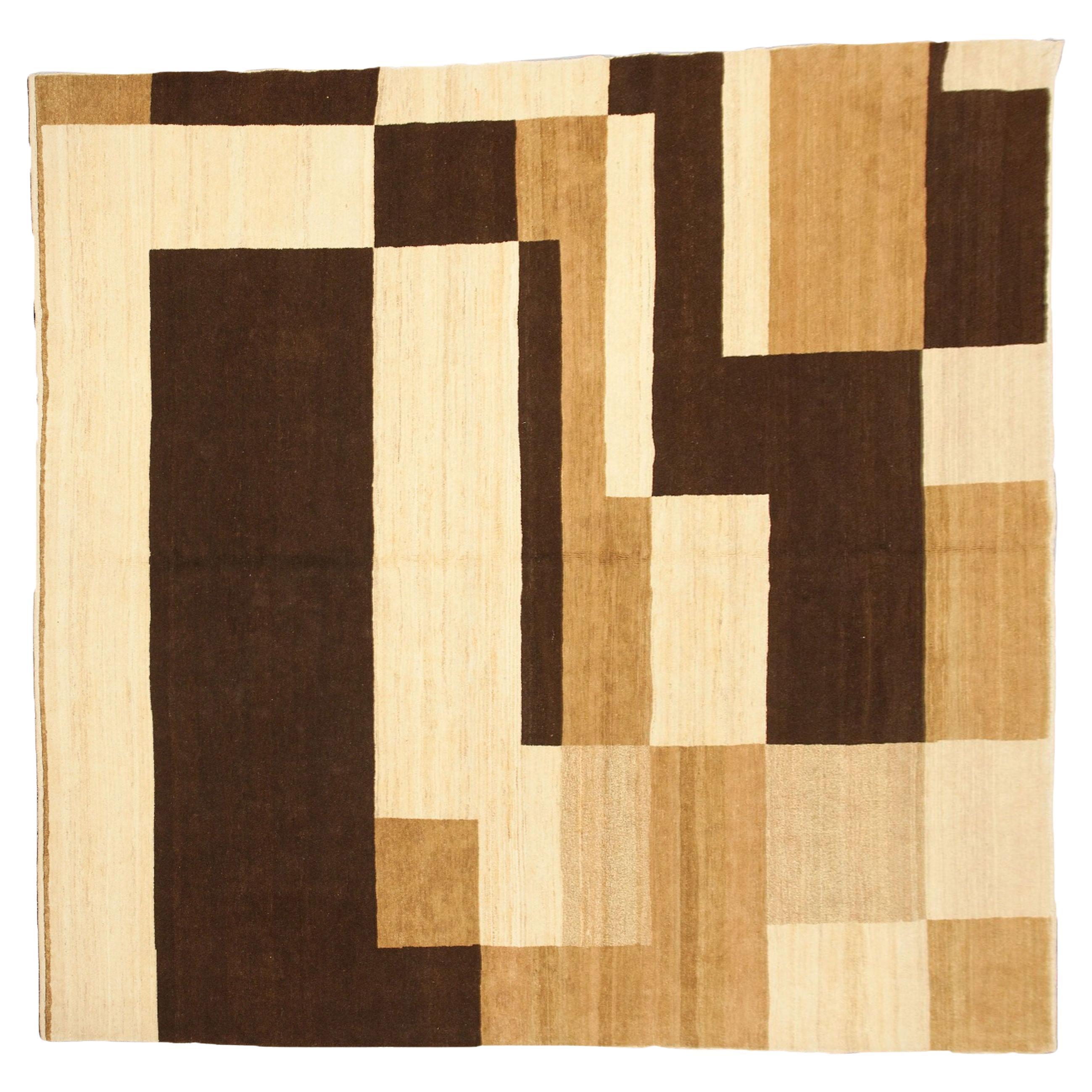 Moderner Gabbeh-Teppich 285x264cm