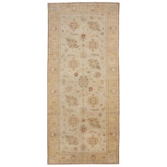 Sultanabad Wide Hallway Runner Rug. Size: 7 ft x 16 ft 4 in 