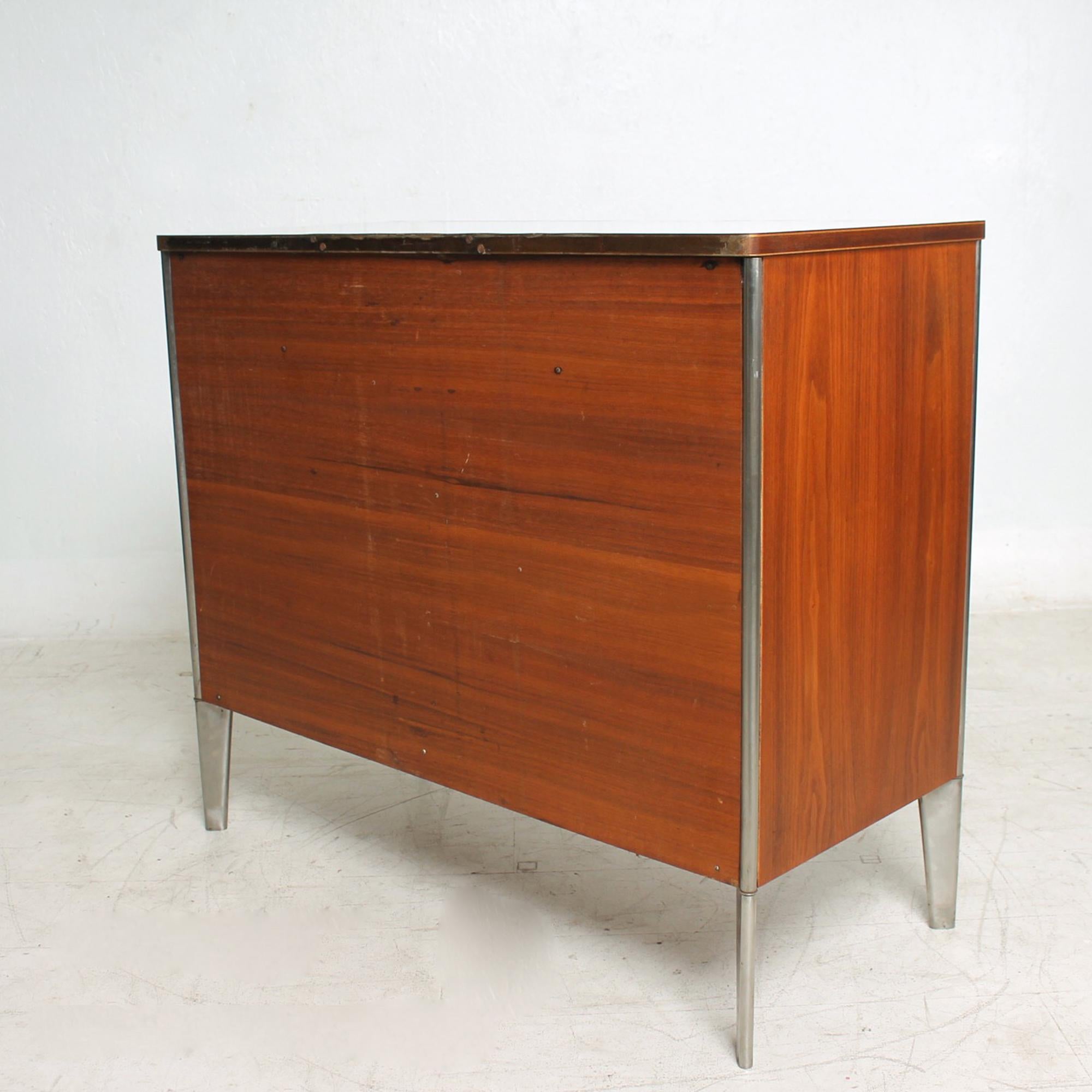 American Modern Industrial Storage Cabinet by Raymond Loewy for Hill-Rom USA 1950s