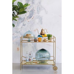 Modern Geometric Bar Cart