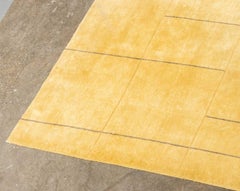 Modern Geometric Beige Carpet, 12' 7" x 9' 7"