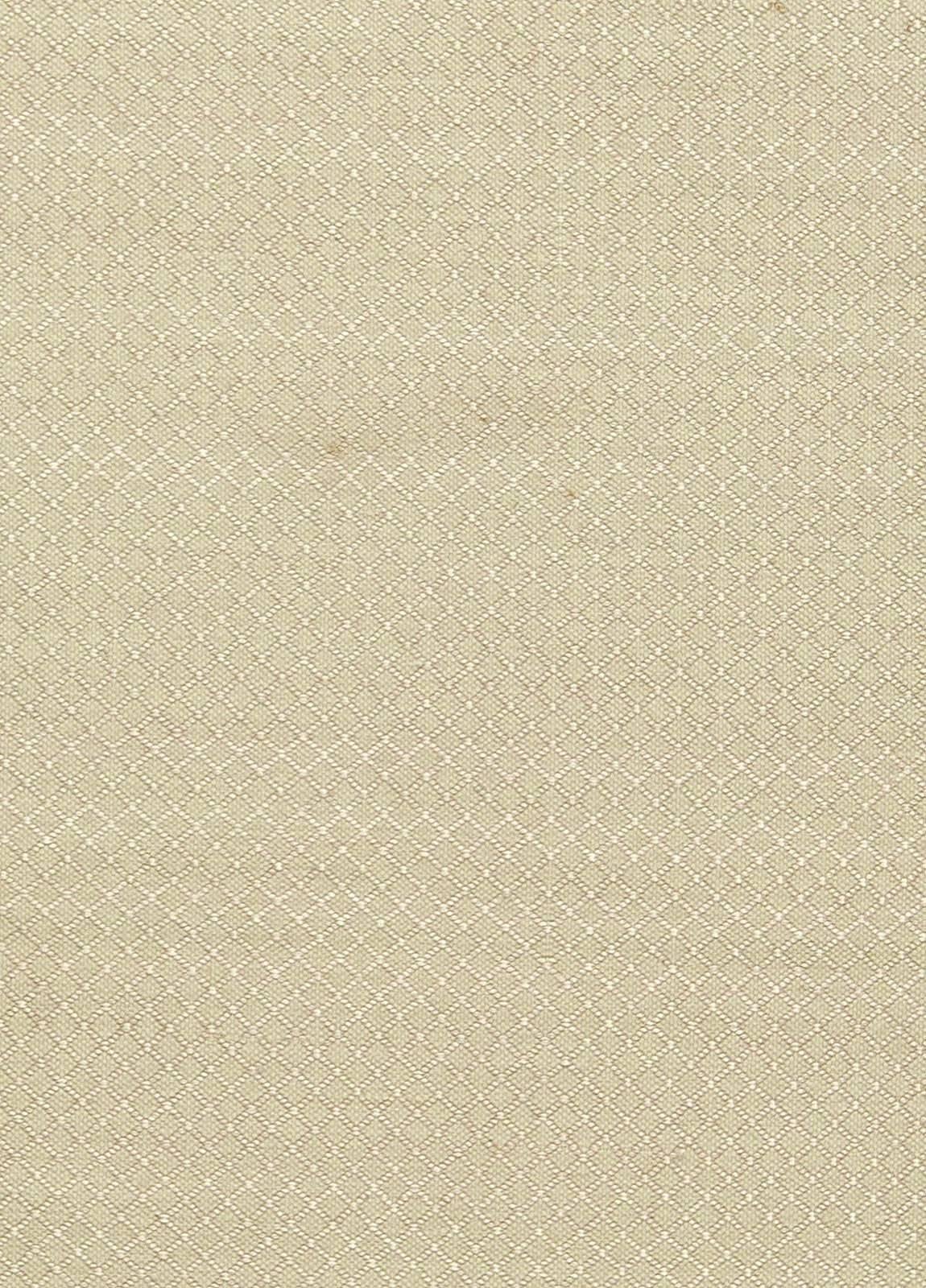 Moderner geometrischer beigefarbener flachgewebter Viskoseteppich von Doris Leslie Blau
Größe: 12'0