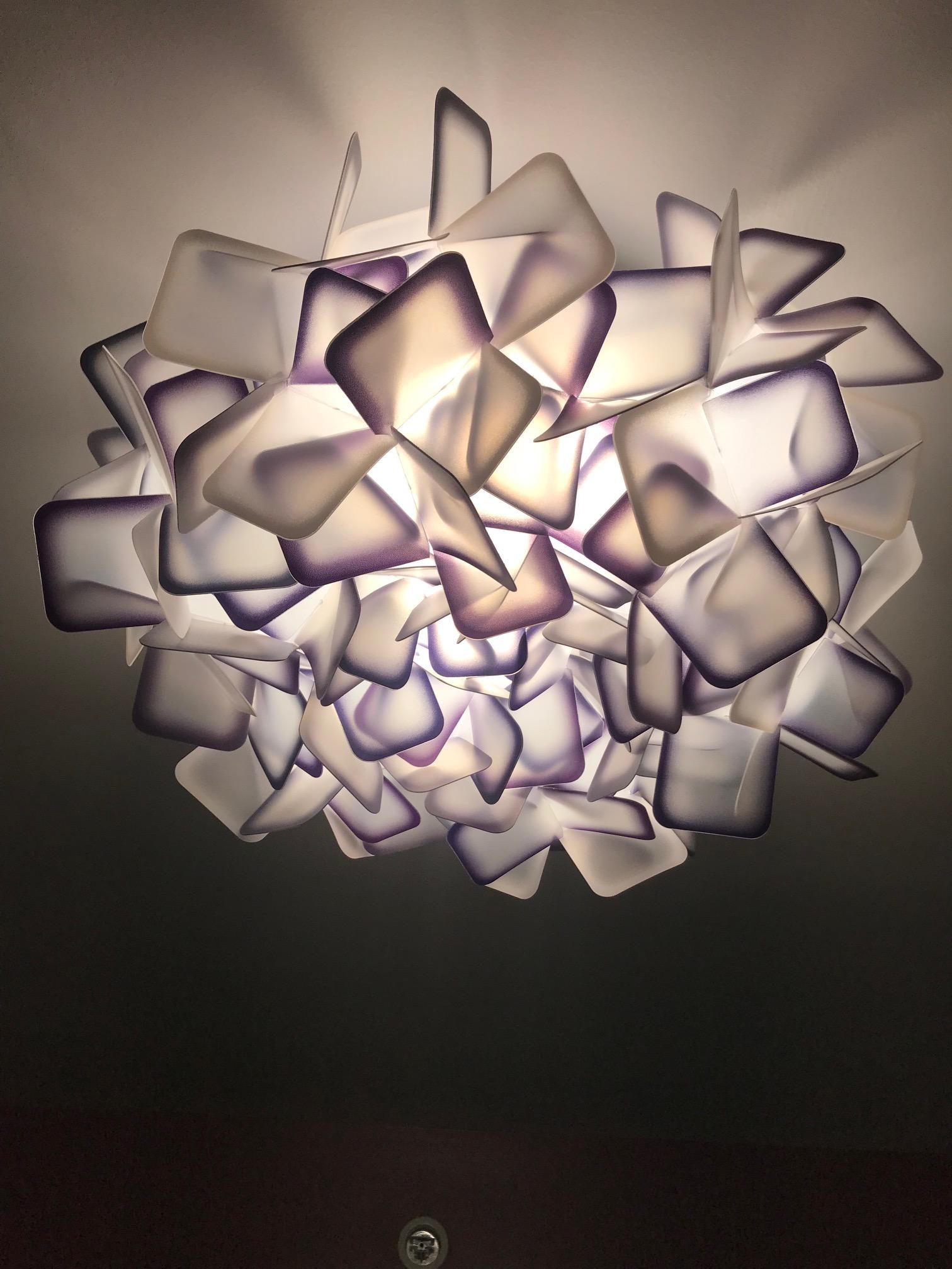 modern geometric flush mount ceiling light