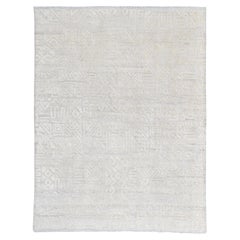 Tappeto moderno in lana a motivi geometrici 8'10''x11'6''