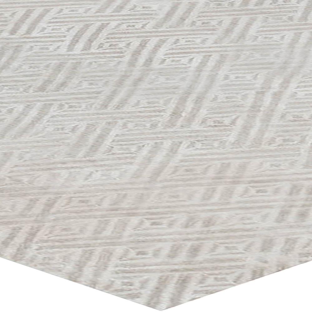 Moderner geometrischer Teppich von Doris Leslie Blau (Wolle) im Angebot