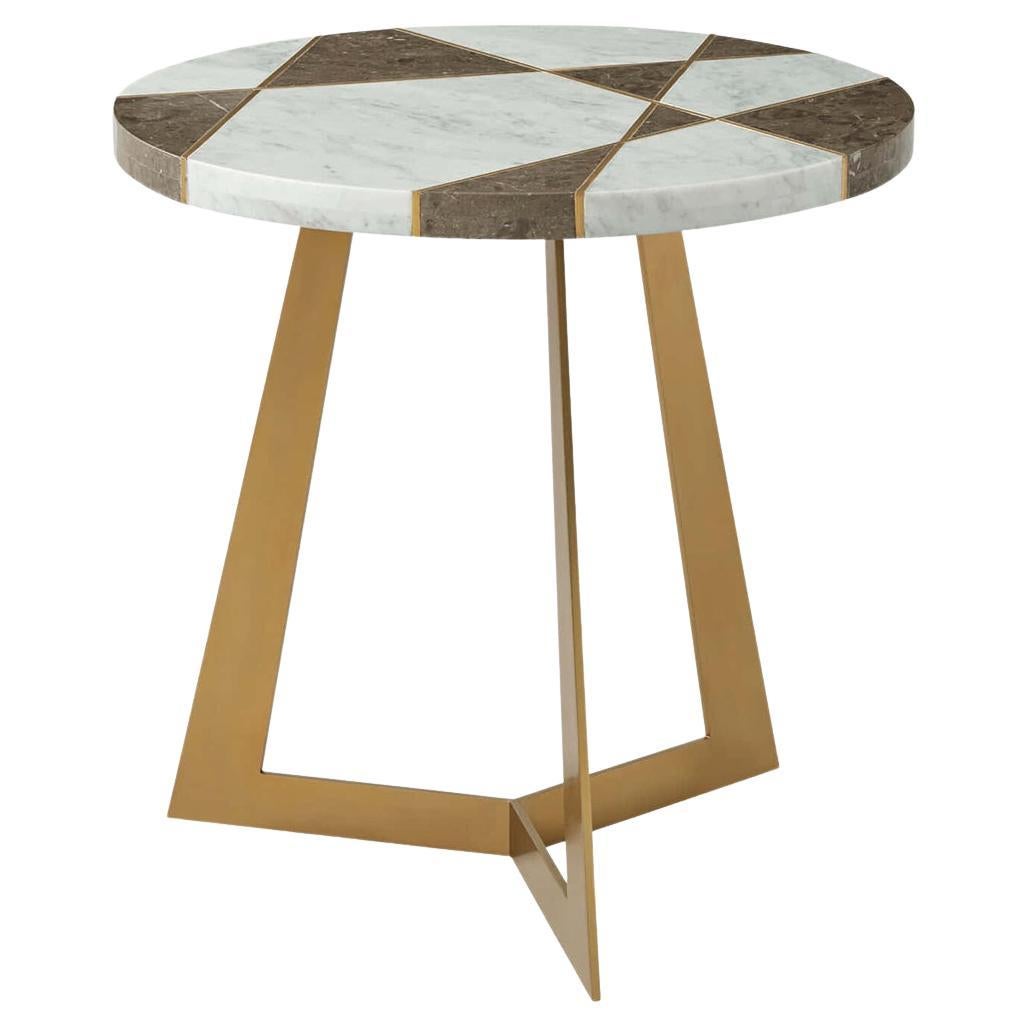 Modern Geometric Side Table