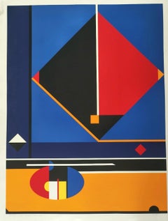 Joseph Kádár Spatial Geometry serigraph 12/25 France 1997