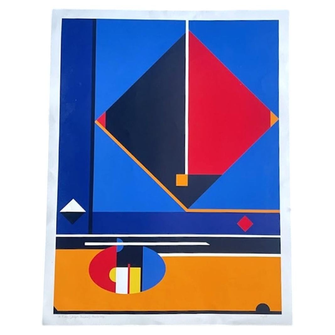 Joseph Kádár Spatial Geometry serigraph 12/25 France 1997