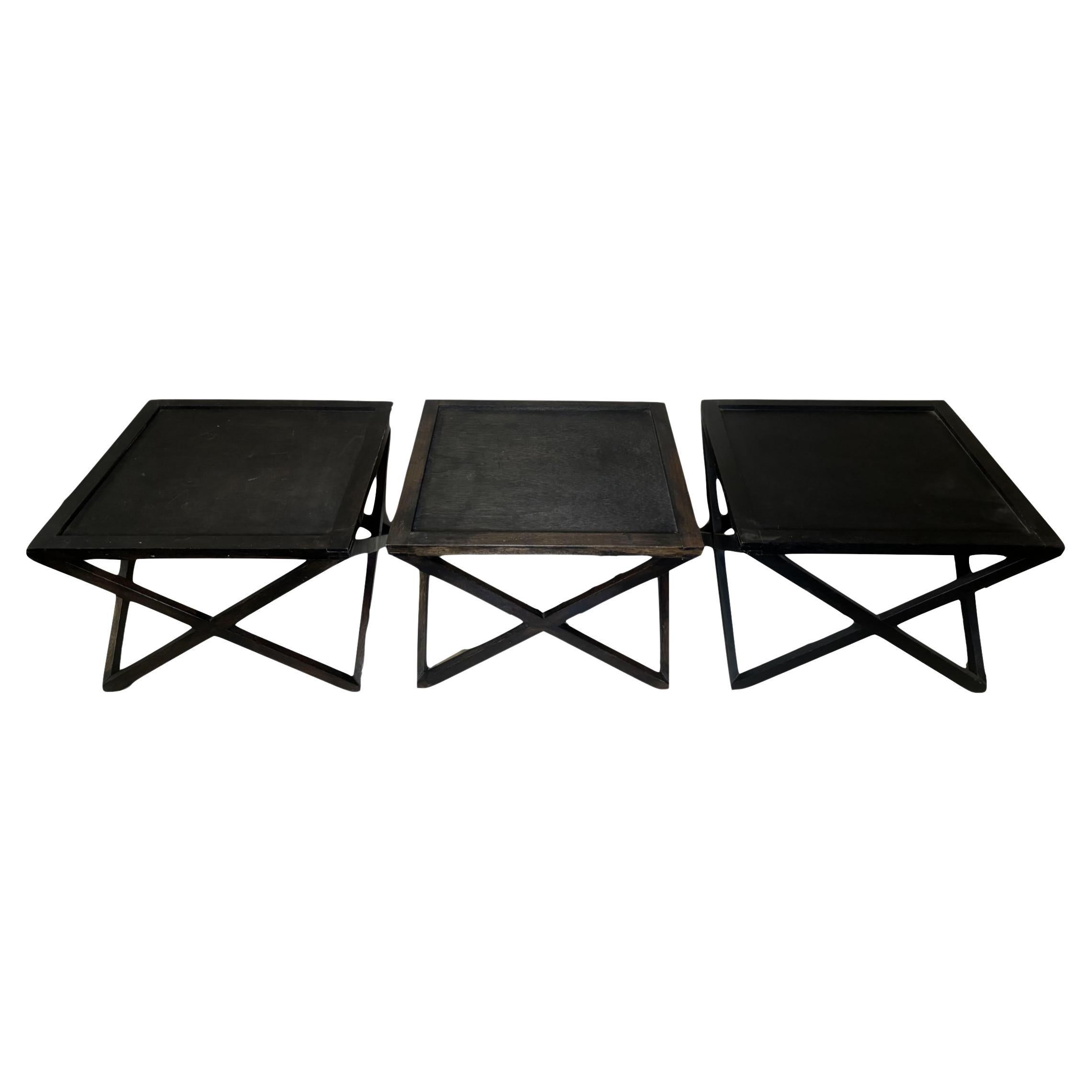 Modern Geometric Style Low Couchtisch
