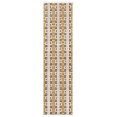 Modern Geometric Swedish Runner by Doris Leslie Blau