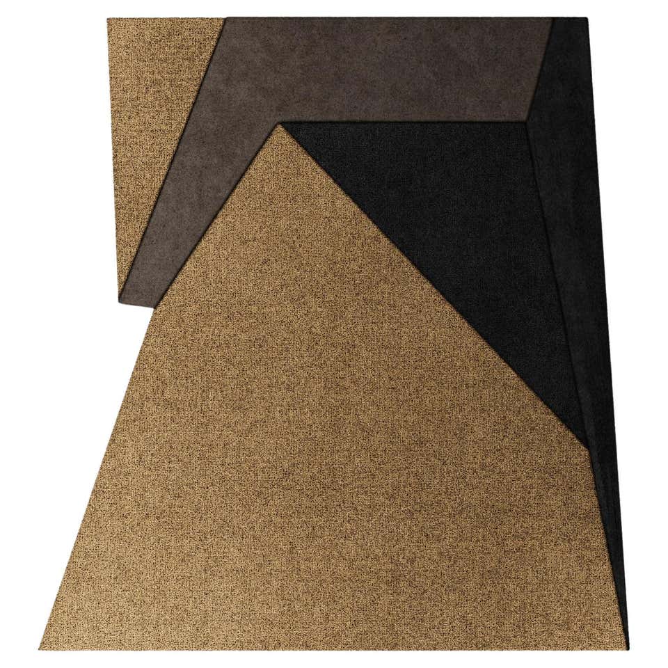 Modern colofrul unusual rug Multicolored Irregular shape, Gamma Orient ...