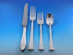 Modern Georgian by Allan Adler Sterling Silver Flatware Set Dinner