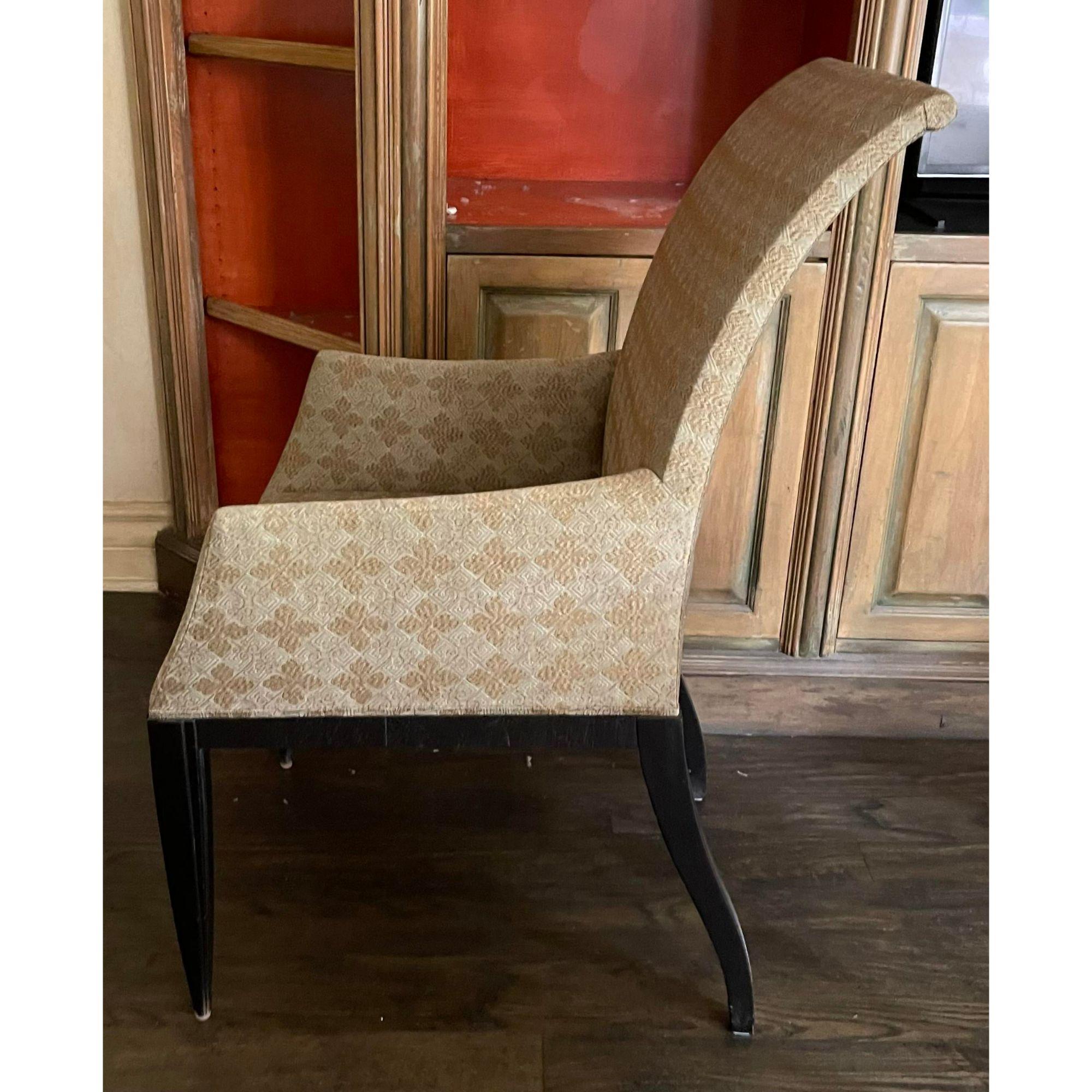 Modern Gerard for Dessin Fournir Dining Arm Chair In Good Condition For Sale In LOS ANGELES, CA