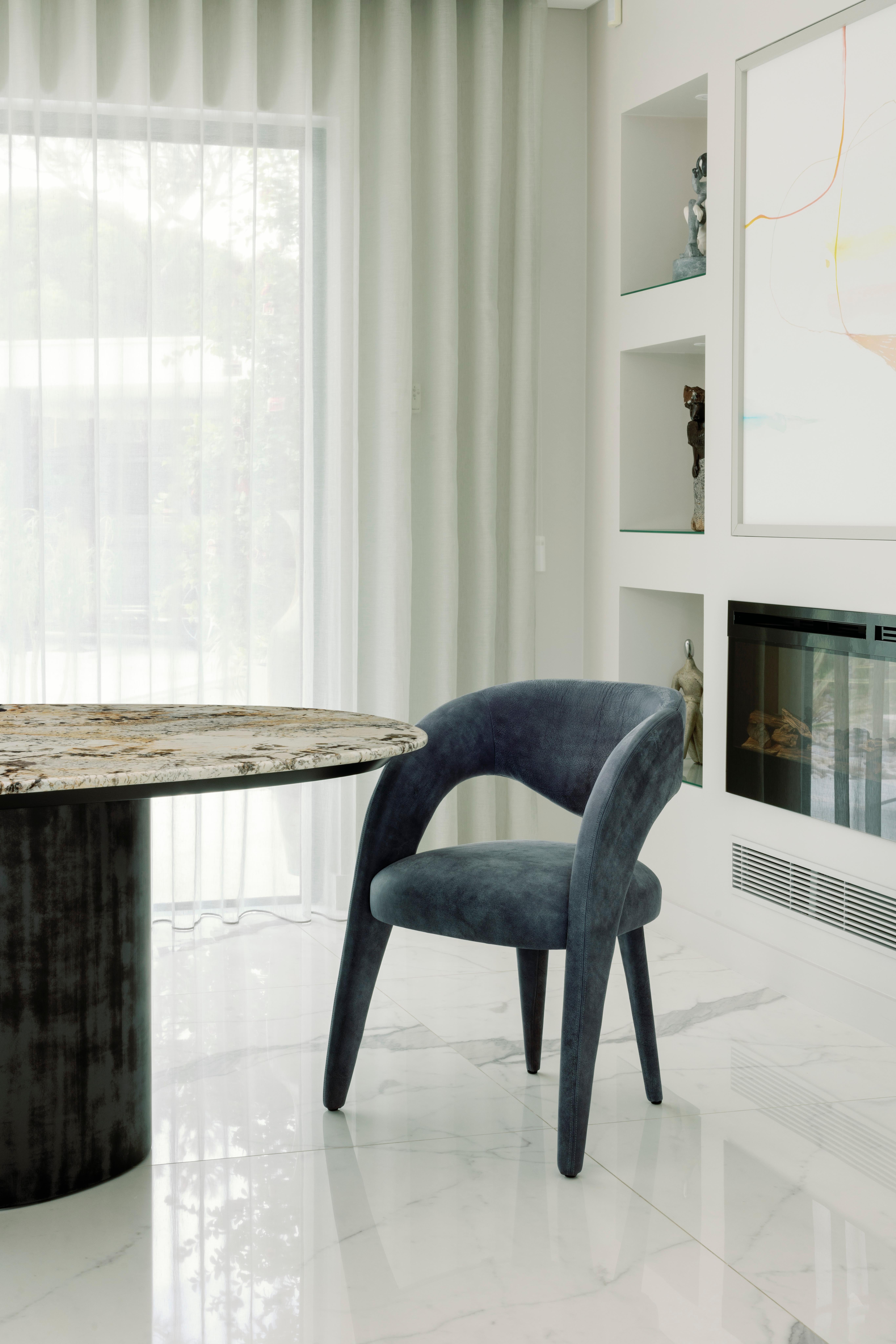 Table de salle à manger Gimonde, pierre de Patagonia, fabriquée à la main par Greenapple en vente 9