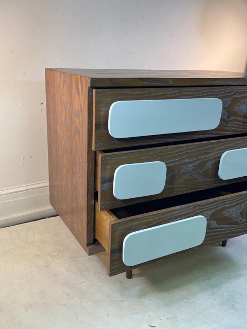 Modern Gio Ponti Style Nightstands or Chests of Drawers For Sale 2