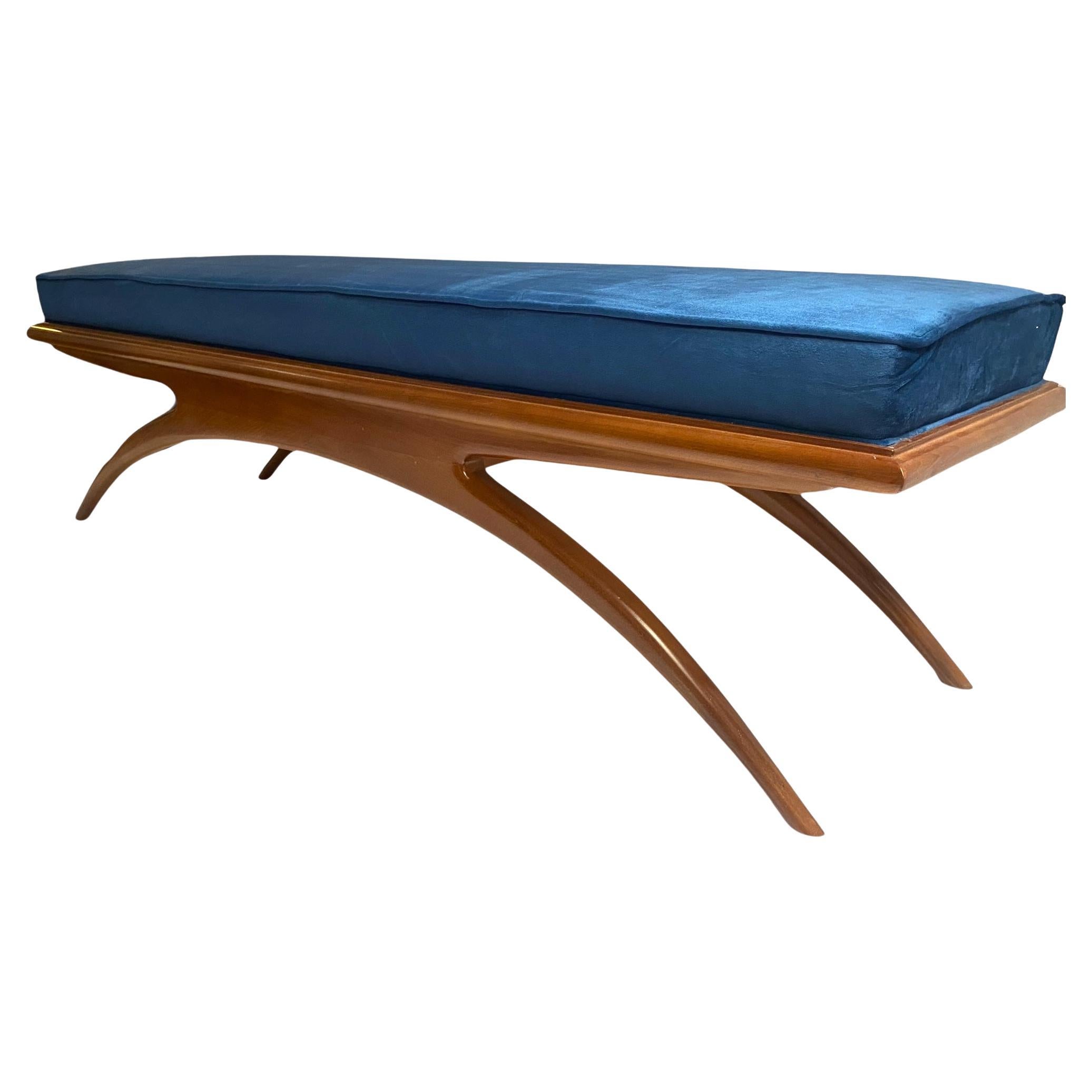 Modern Gio Ponti Style Window Bench or Settee