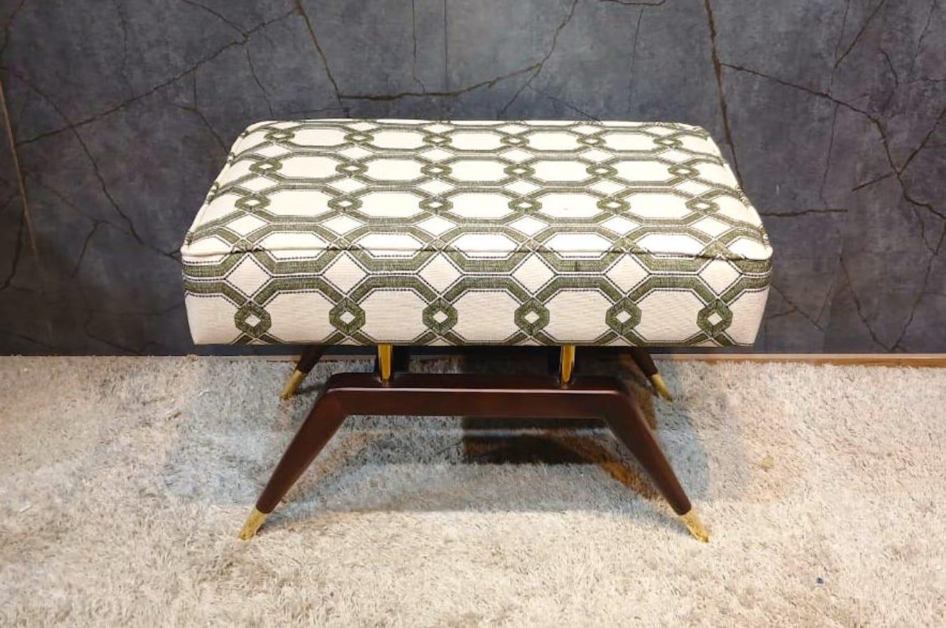Modern Gio Ponti Style Window Benches or Settees  In Excellent Condition For Sale In Rome, IT