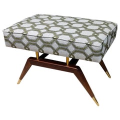 Modern Gio Ponti Style Window Benches or Settees