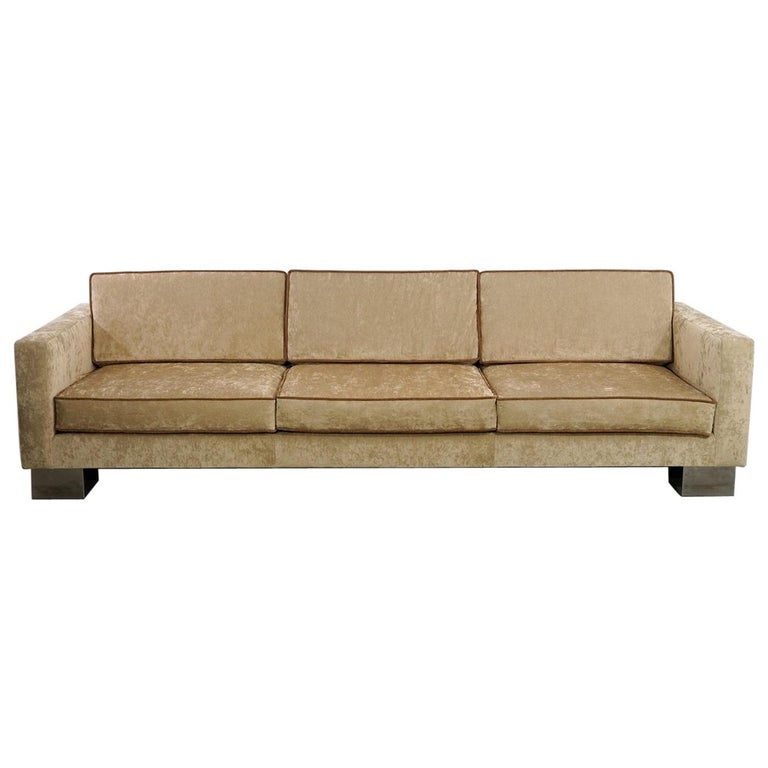 Exclusive Custom Set One Of A Kind Sofa Manufactured In Pasadena California