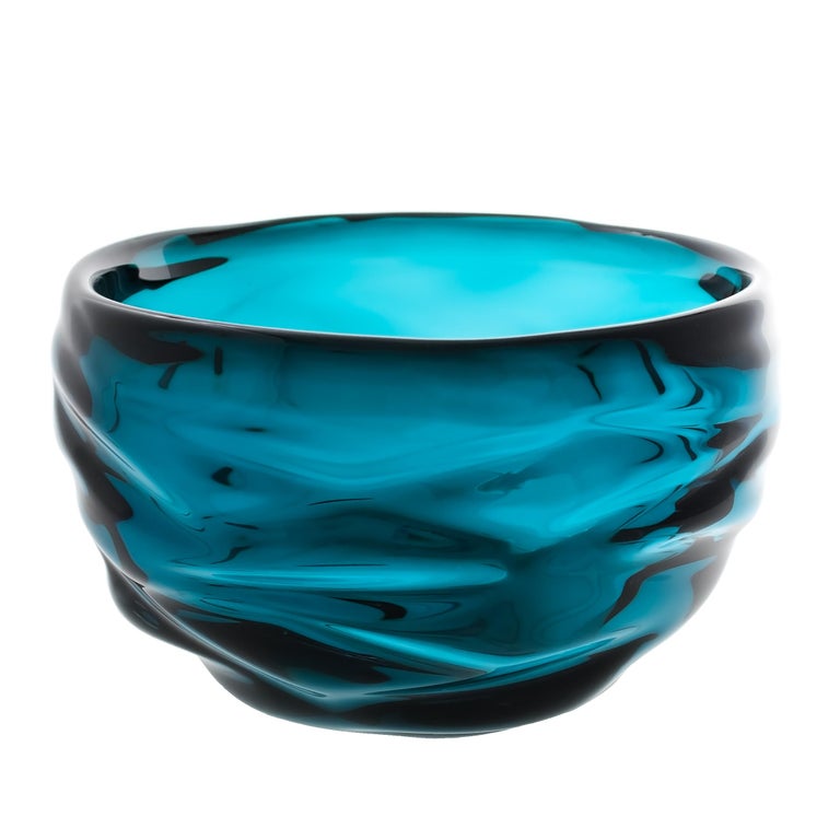 Decorative Glass Bowl Lagoon Happy By Siemon Salazar Made To Order