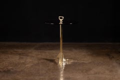 Modern Glass & Cast Bronze Cocktail Table from Costantini, Bellance, In Stock