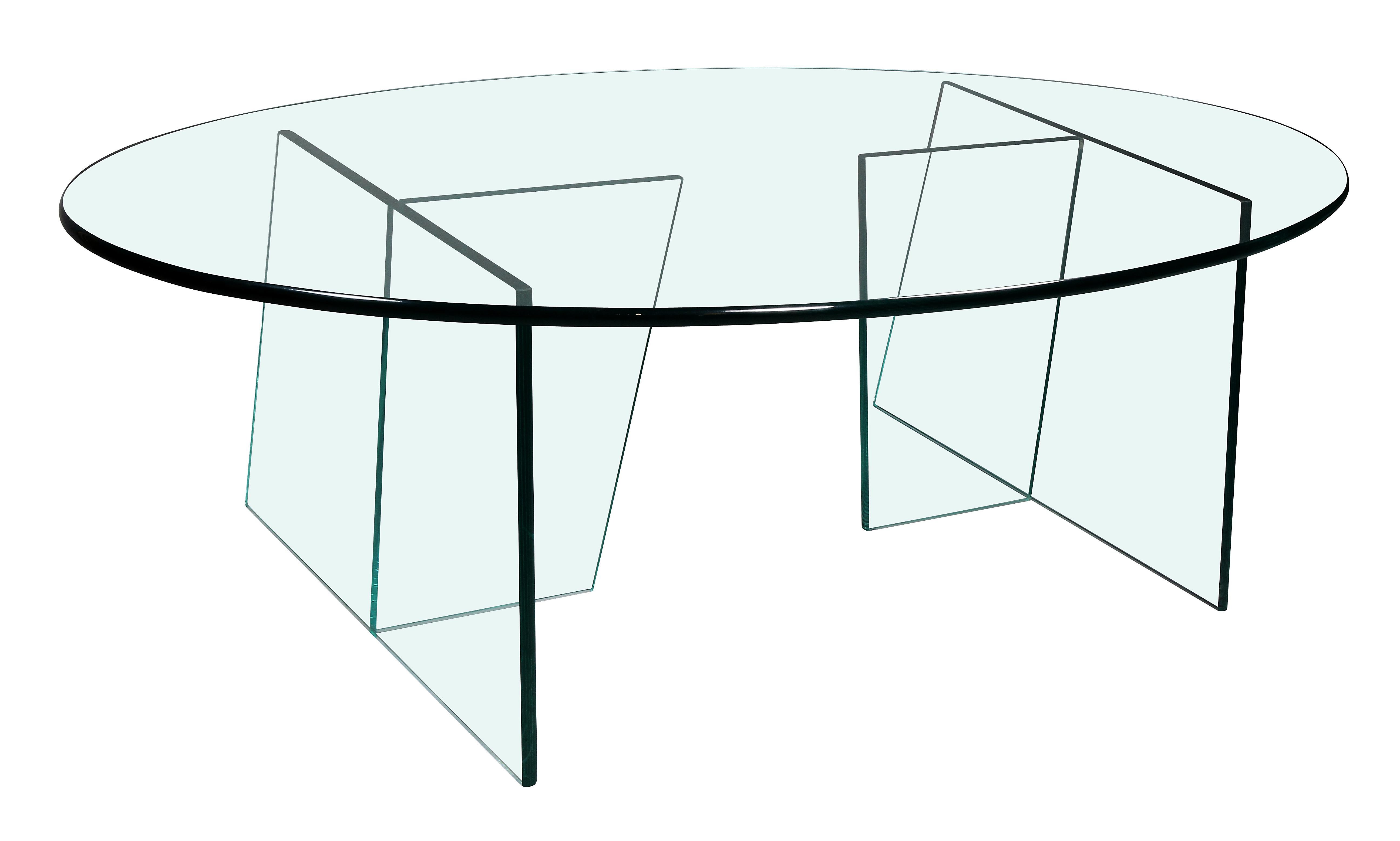 all glass tables