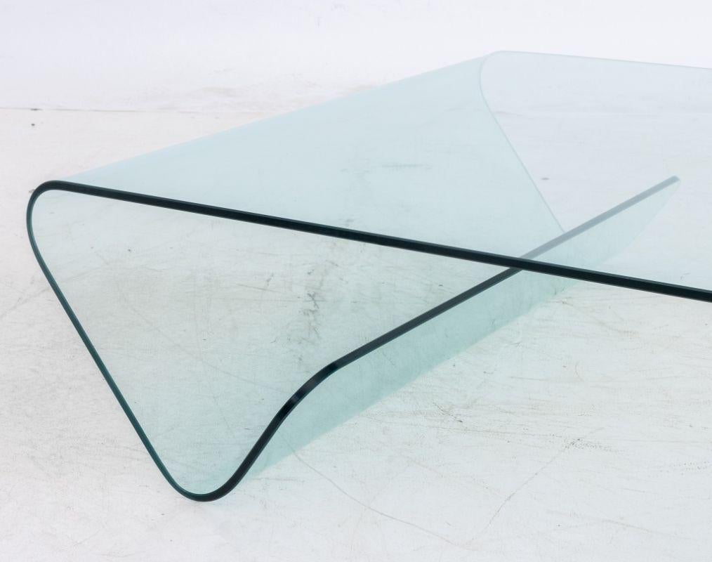 Modern Glass Coffee Table For Sale 1