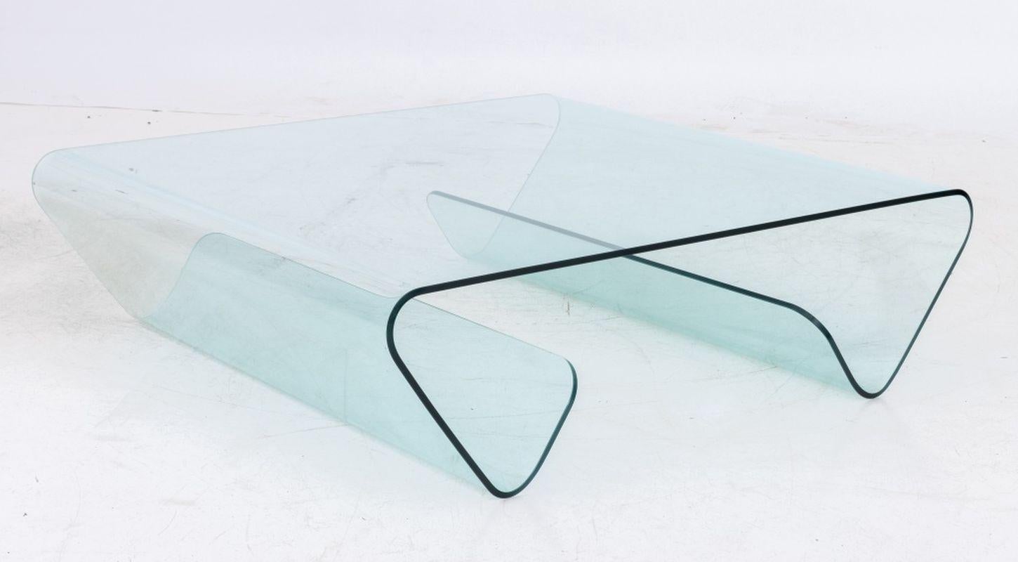 Modern Glass Coffee Table For Sale 4