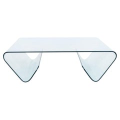 Mesa de centro moderna de cristal