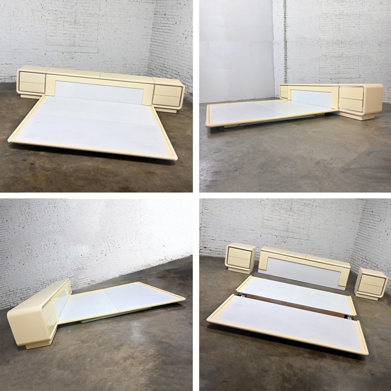 Modern Glenn of Calif Bedroom Set King Platform Bed 2 Nightstands & 2 Dressers 8