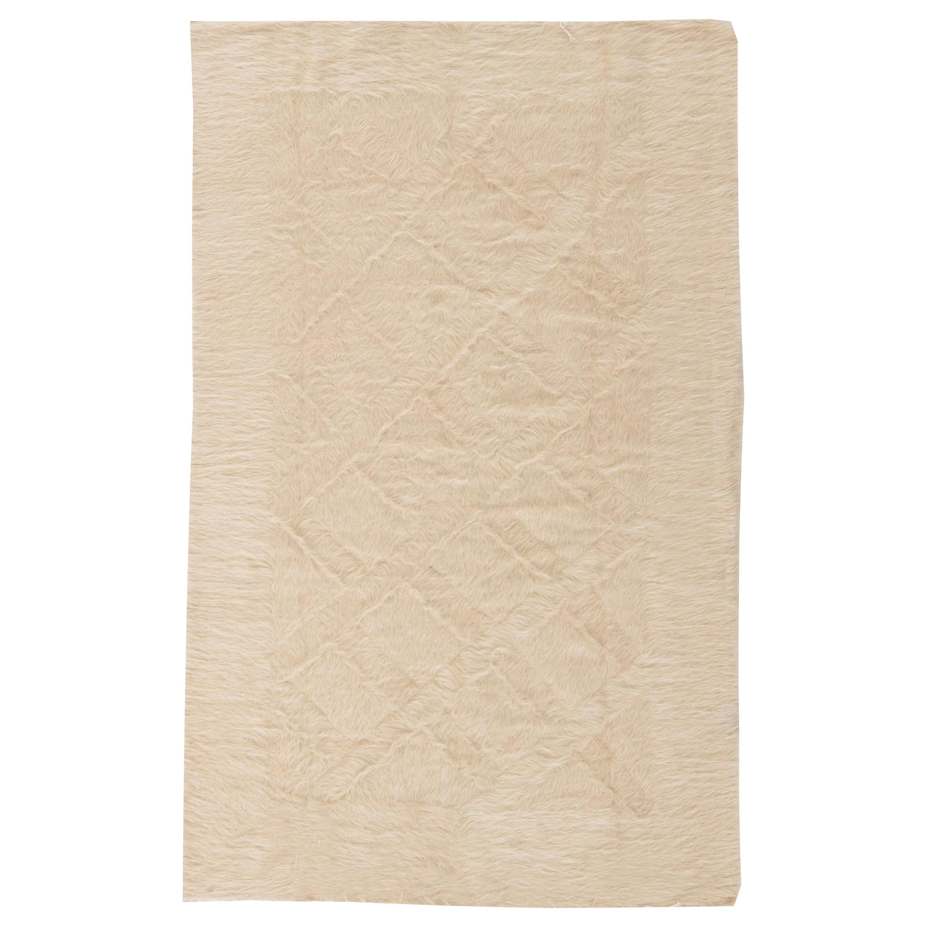 Taurus Collection Modern Beige Goat Hair Rug by Doris Leslie Blau For ...