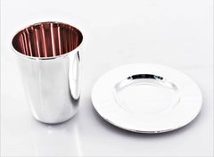 Modern Goblet and Tray